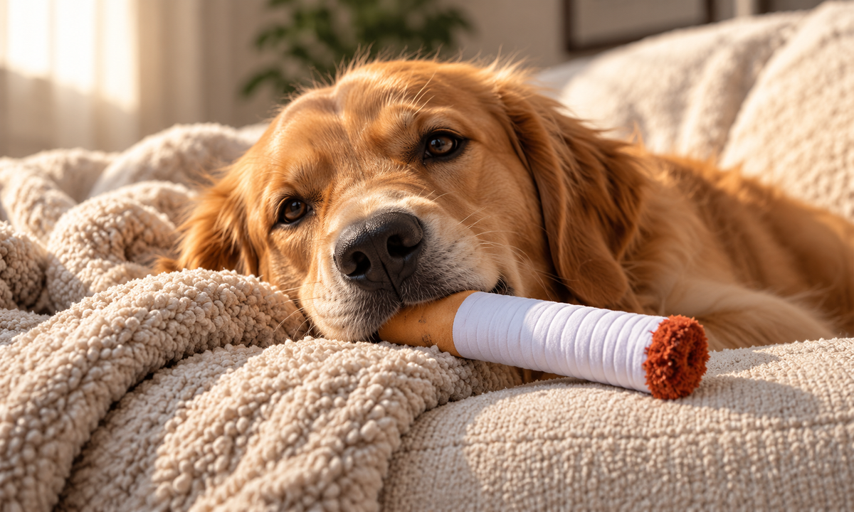 Peluche con sonido para perros · Cajetilla con 3 “cigarrillos”